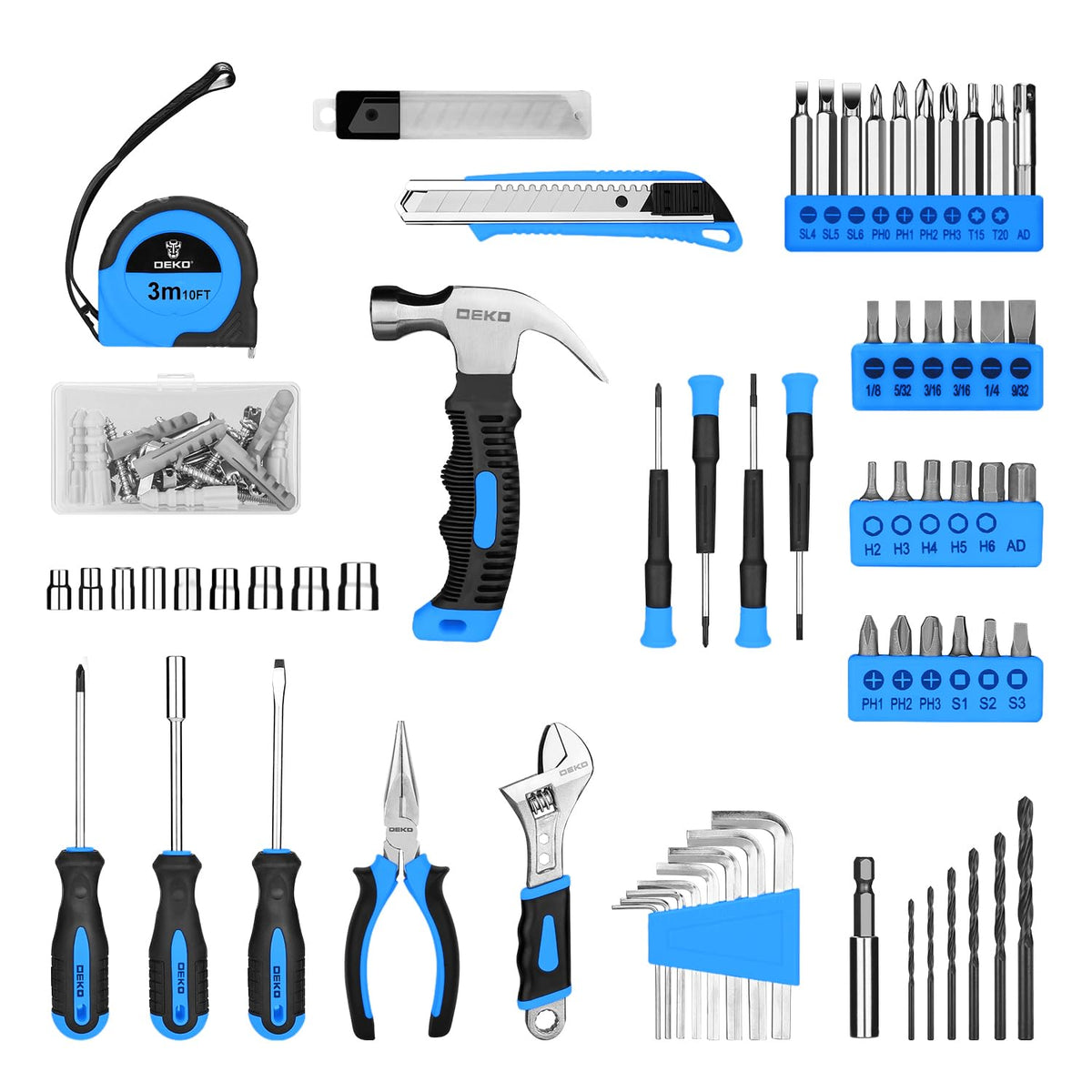 DEKOPRO precision screwdrivers and bits ready for electronics repairs