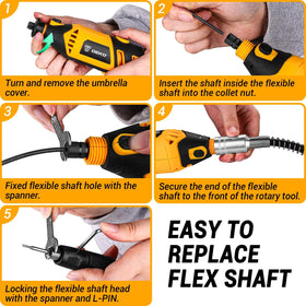DEKOPRO drill locator assists precise woodworking and layout work.