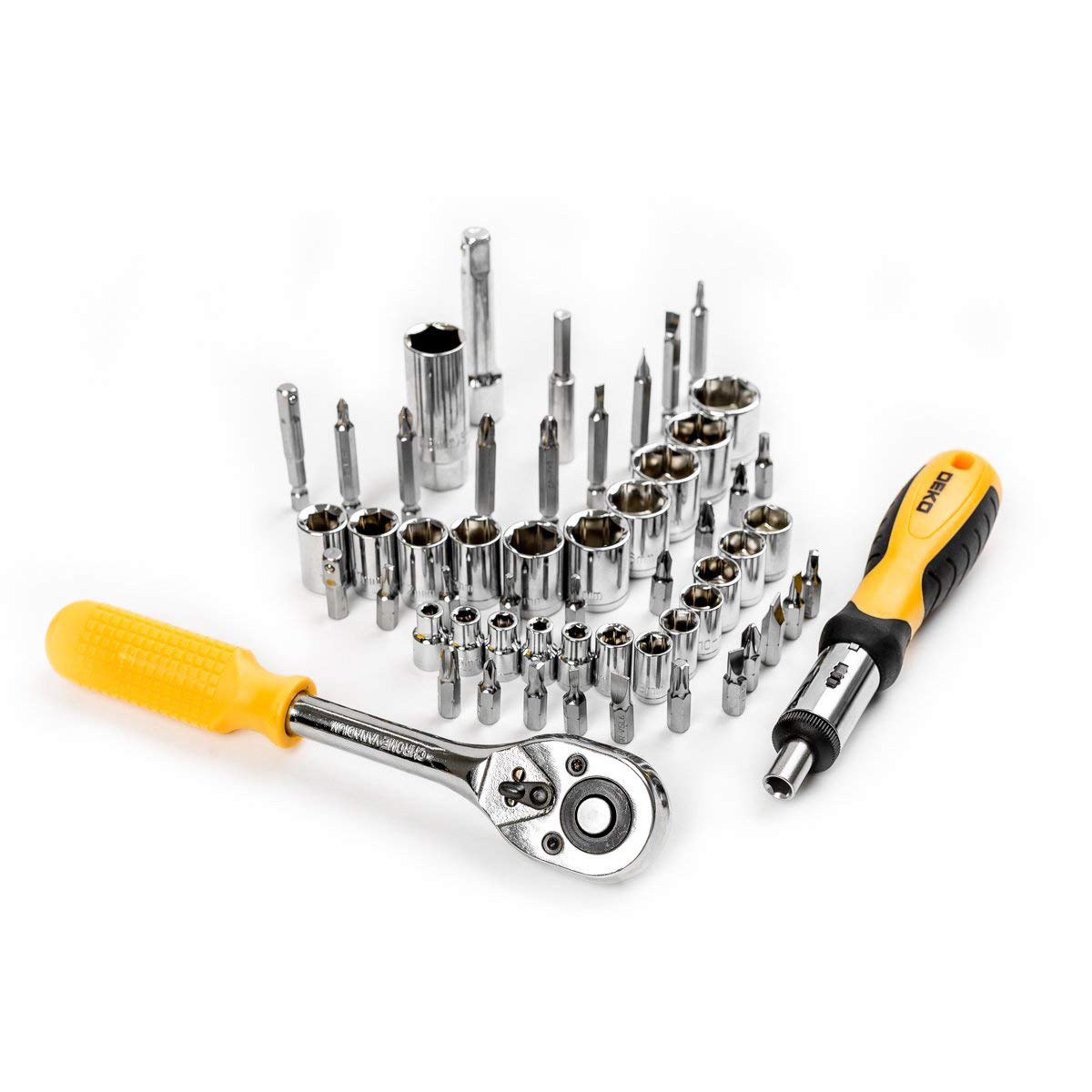 DEKOPRO soft-grip screwdriver collection for precise tasks