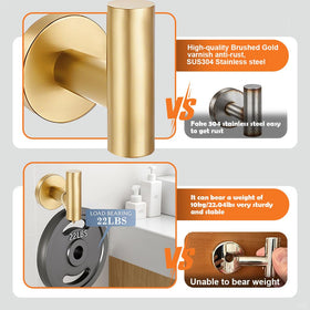 Delarkusi brushed gold close-up showing brushed finish and modern design