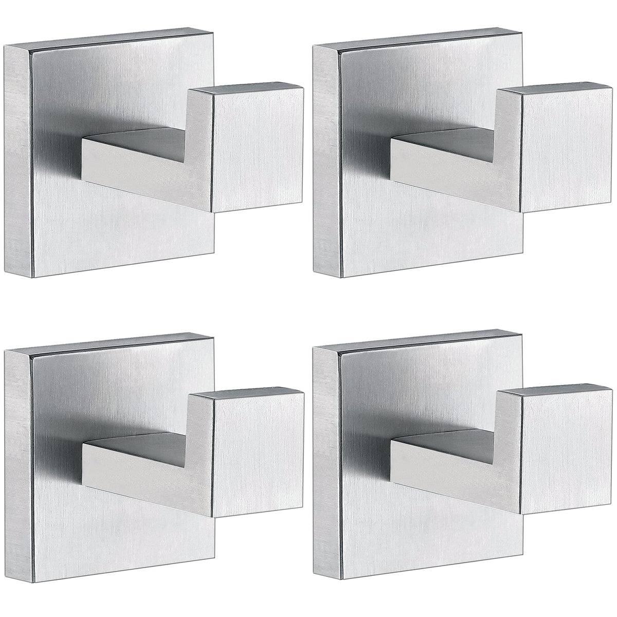 Delarkusi towel hook brushed nickel wall mount keeps towels organized and rust-free