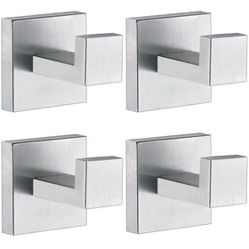 Delarkusi towel hook brushed nickel wall mount keeps towels organized and rust-free