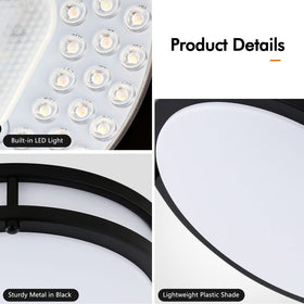 Delightown easy-install ceiling light kit with included hardware.