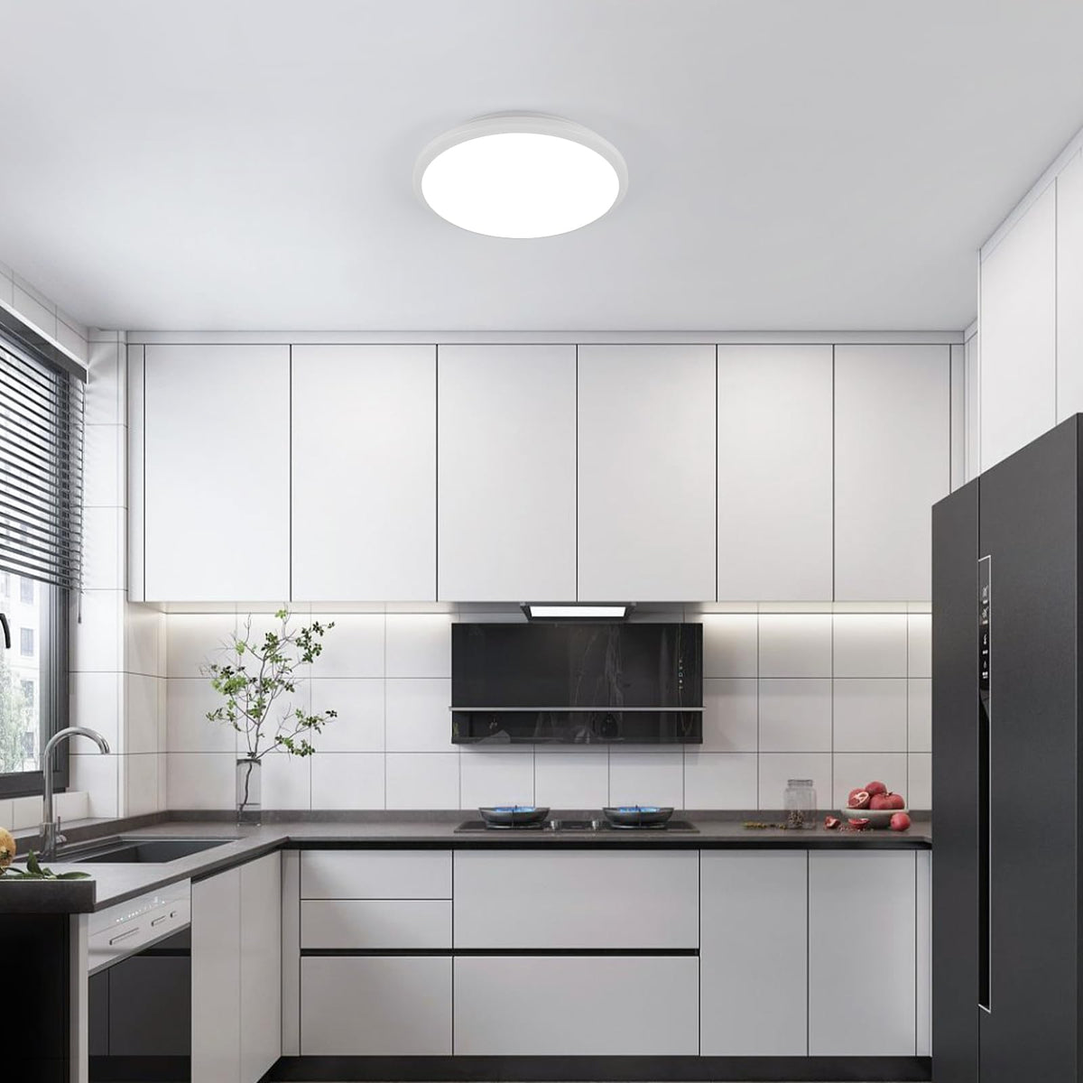 DELIPOP energy-efficient ceiling light with 2100 lumens for clear, ambient rooms.