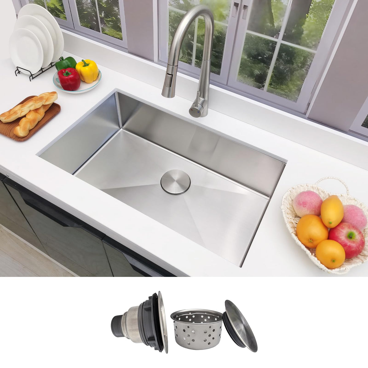 Delironexu easy-clean surface supports simple maintenance and lasting shine