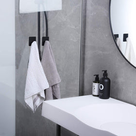 DELITON hooks holding towels robes and keys with strong grip.