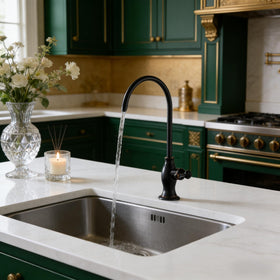 Delle Rosa installation fits holes up to 1.3 inches in diameter.