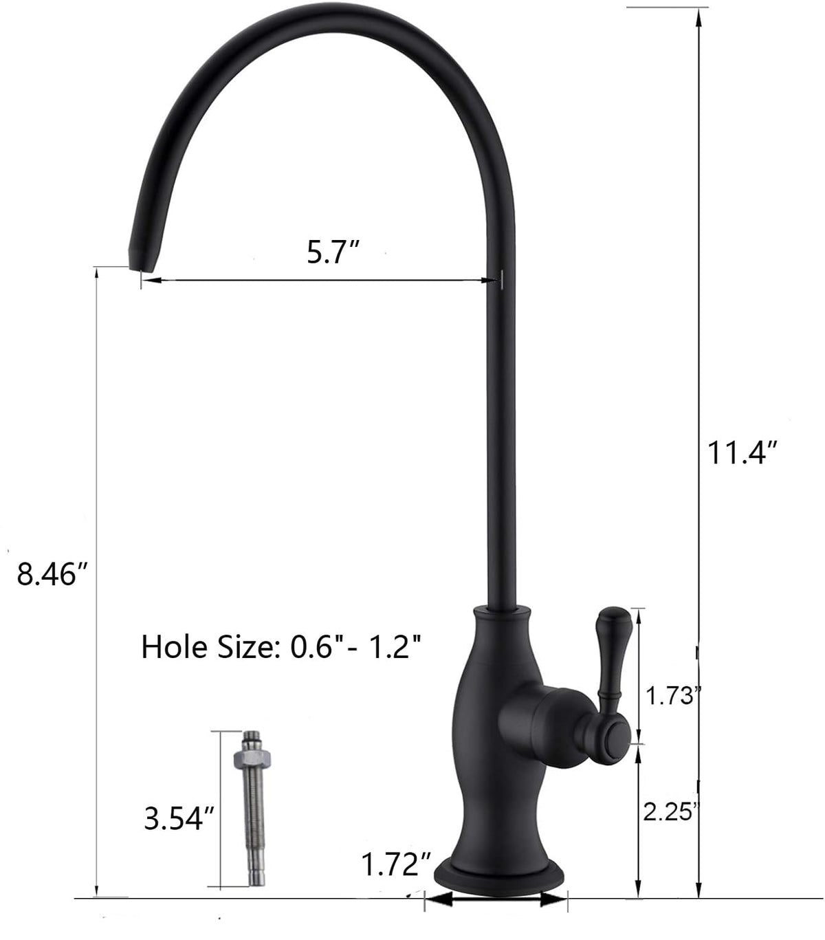 Delle Rosa lead-free brass cartridge for safe, clean water access.