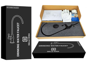 Delle Rosa non-air-gap compatible faucet for RO systems.