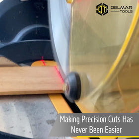 Delmar Tools lifetime warranty on the laser guide for peace of mind