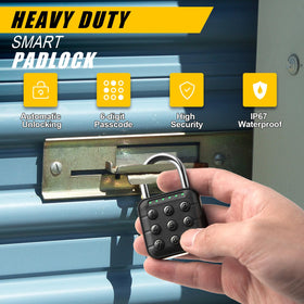DELSWIN combination lock digital keypad shows clearly labeled buttons for easy use.