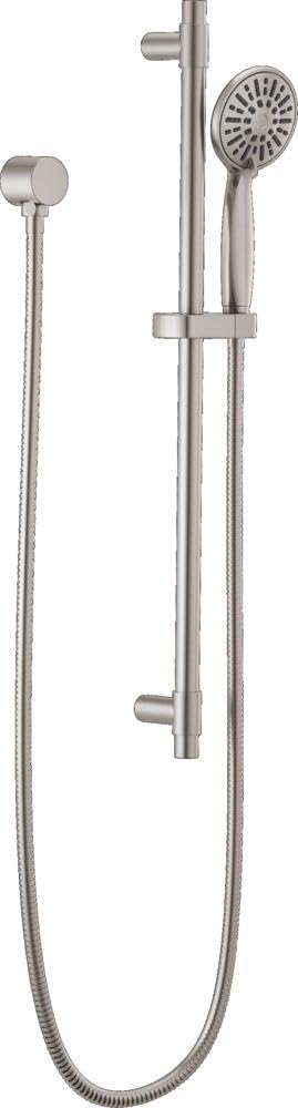 Delta 51361-SS slide bar shower head in brushed nickel for versatile bathing