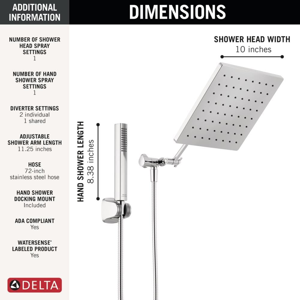 Delta 75527 quick-install bracket shows tool-free setup for fast installation