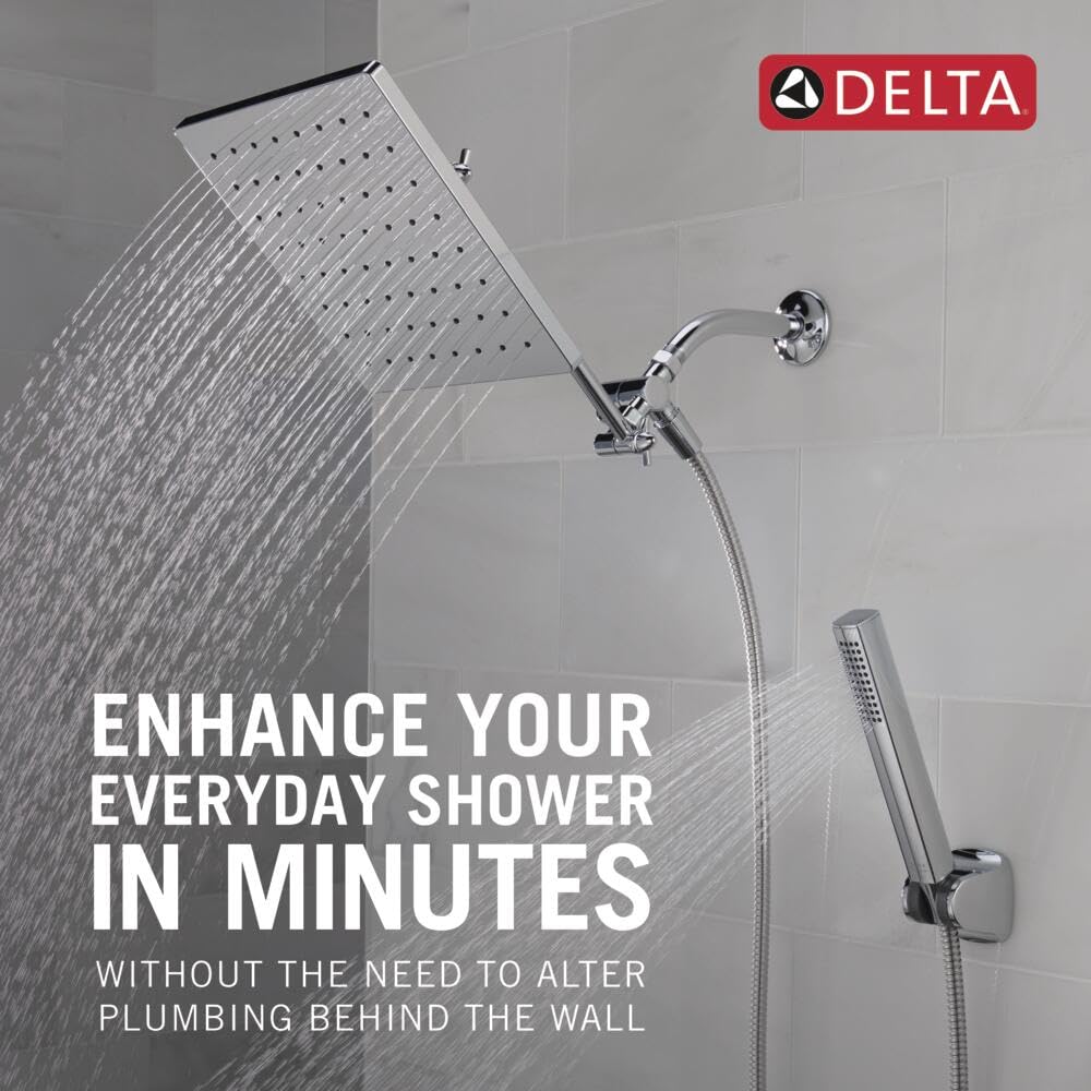 Delta 75527 hand shower close-up showcasing versatile spray options for targeted rinses