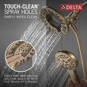 Delta Albion four-spray options offer customizable comfort for different shower tasks.