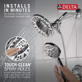 Delta Arvo 14 Series pause-setting supports water savings during routine.
