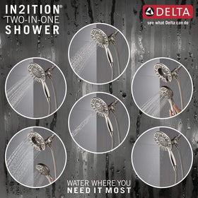 Delta Arvo 14 Series Touch-Clean spray holes for quick cleaning