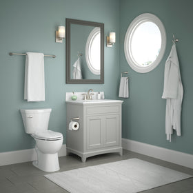 Delta Arvo toilet paper holder with open square design