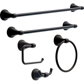Close-up of Becker holder finish in matte black for durable corrosion resistance