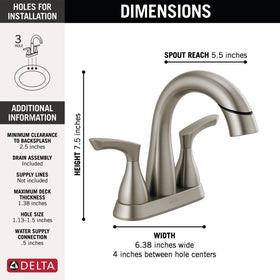 Delta Broadmoor corrosion-resistant SpotShield finish endures daily use