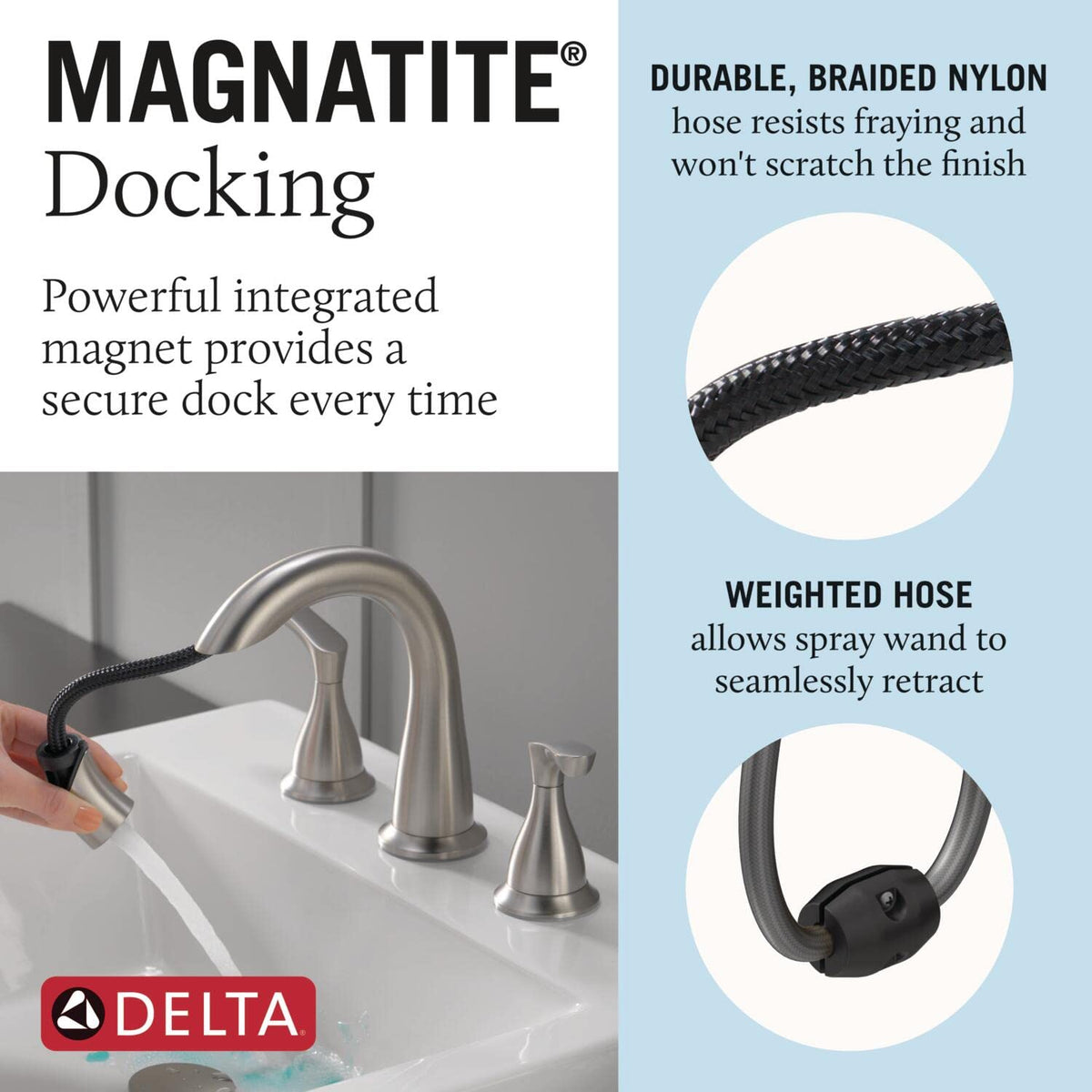 Delta Broadmoor corrosion-resistant finish maintains new look over time