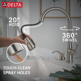 Delta Capertee diamond-seal-technology reduces leaks over time for reliability