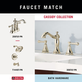 Delta Cassidy wall-mounted towel ring installation for quick setup