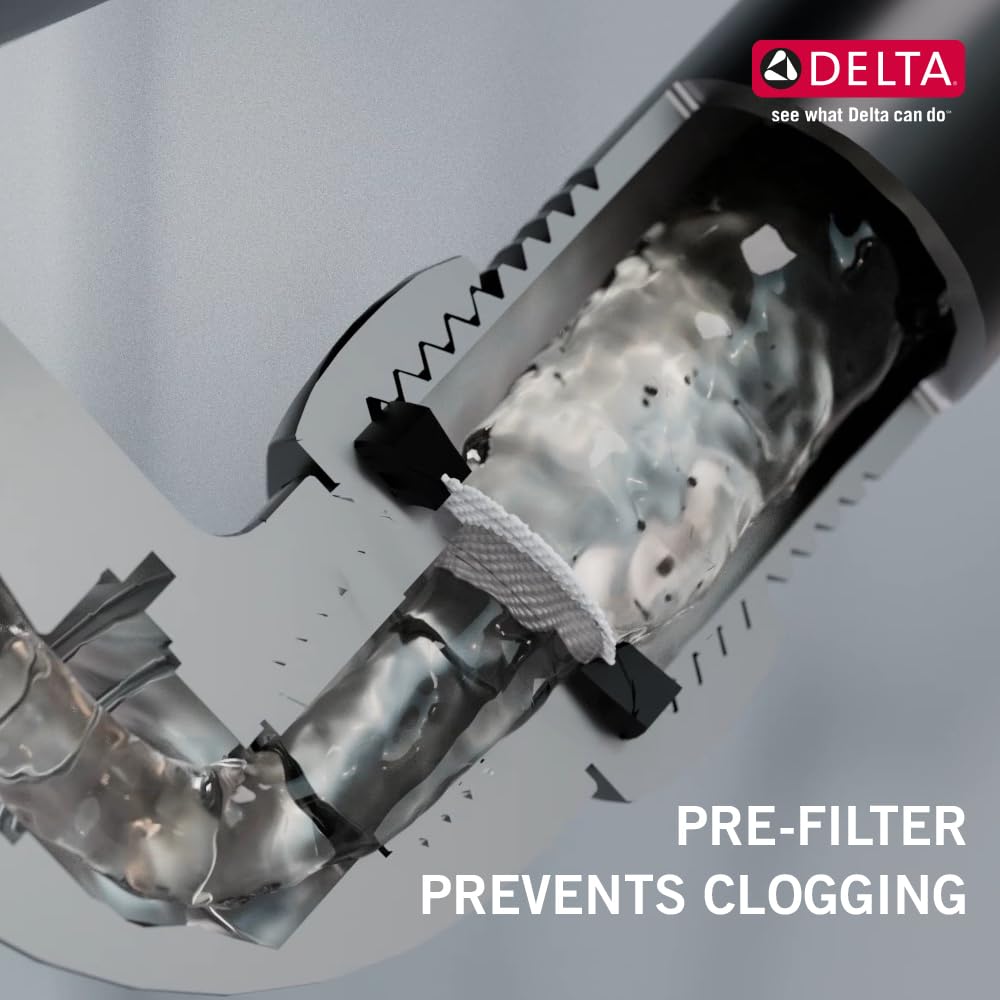 Delta Clarifi filtration helps minimize mineral sediment buildup.