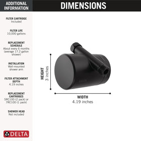 Delta Clarifi water flow illustration emphasizing impurity reduction