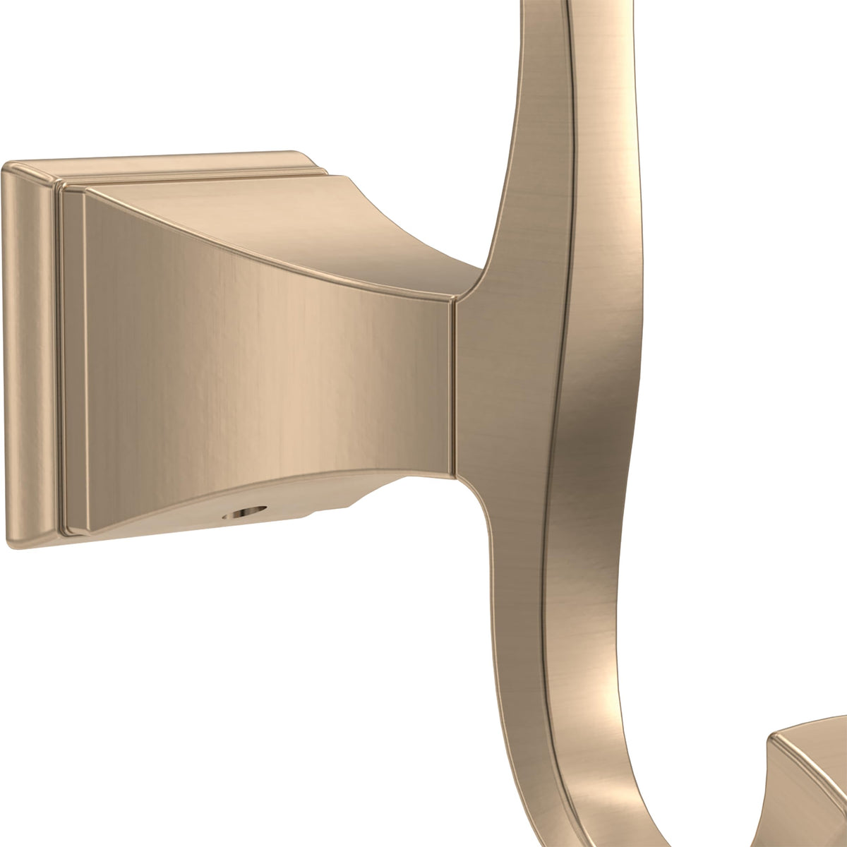 Delta Dryden towel hook wall mount installed in bathroom for towels.