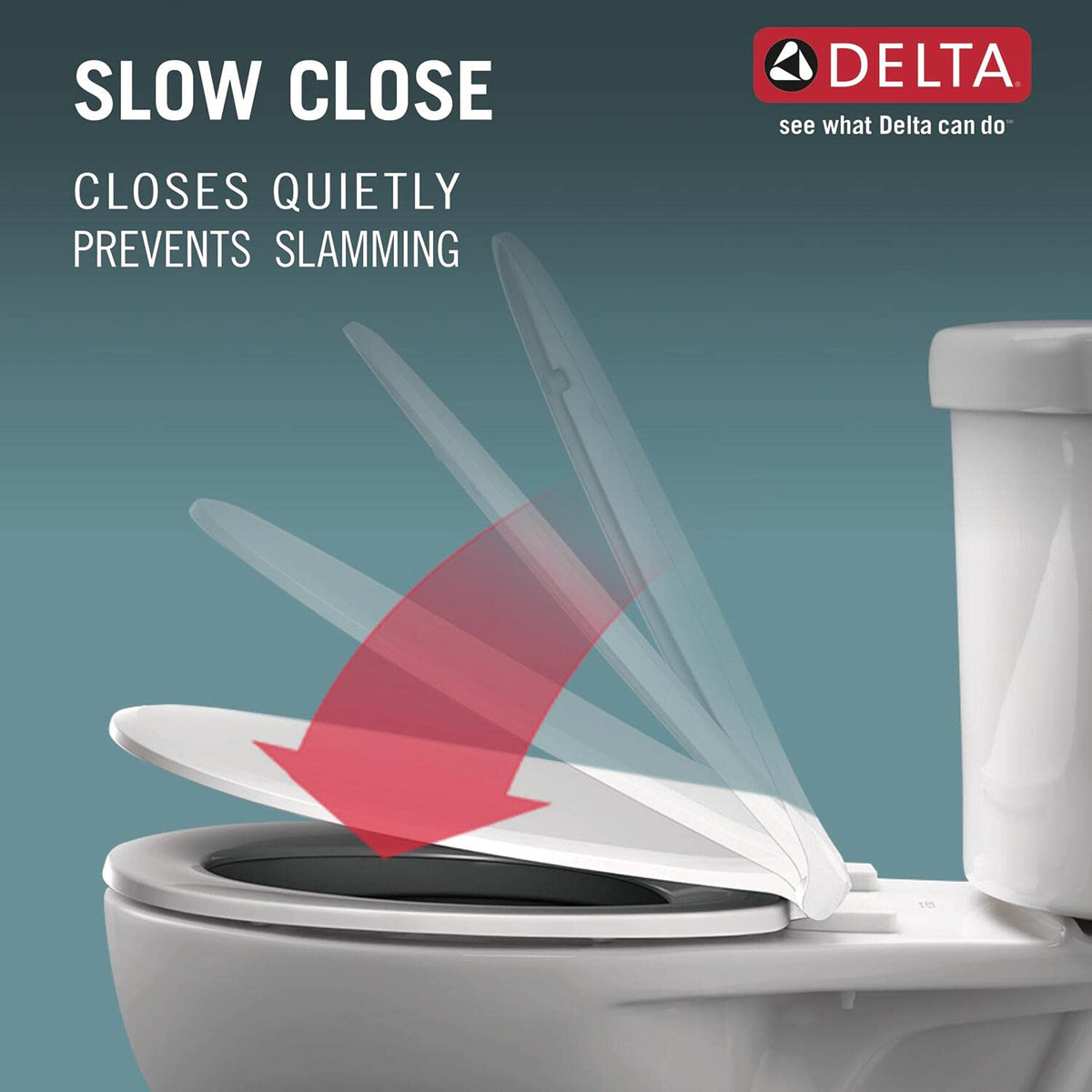 DELTA easy installation with included hardware for quick, secure setup.
