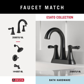 Delta Esato modern towel holder installation guide view for quick DIY setup
