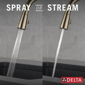 Delta Essa faucet backed by a lifetime limited warranty for confident use.