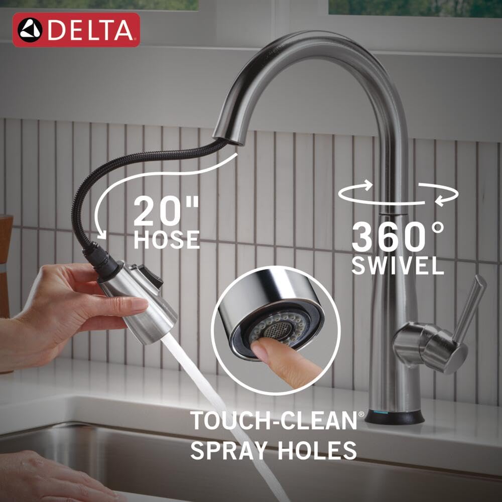 Delta Essa faucet backed by a lifetime warranty for peace of mind