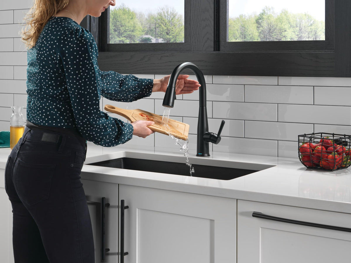 Delta Essa MagnaTite Docking keeps the spray wand securely docked