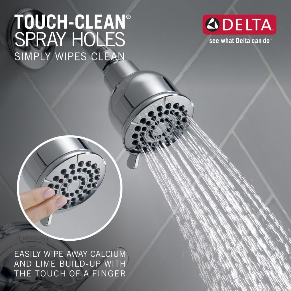 Delta Foundations 13 Series handle set provides easy grip and precise control.