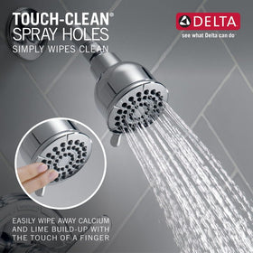 Delta Foundations 13 Series handle set provides easy grip and precise control.