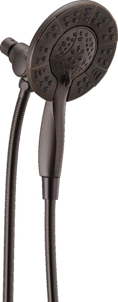 Delta In2ition 2-in-1 shower head with handheld spray for flexible bathing