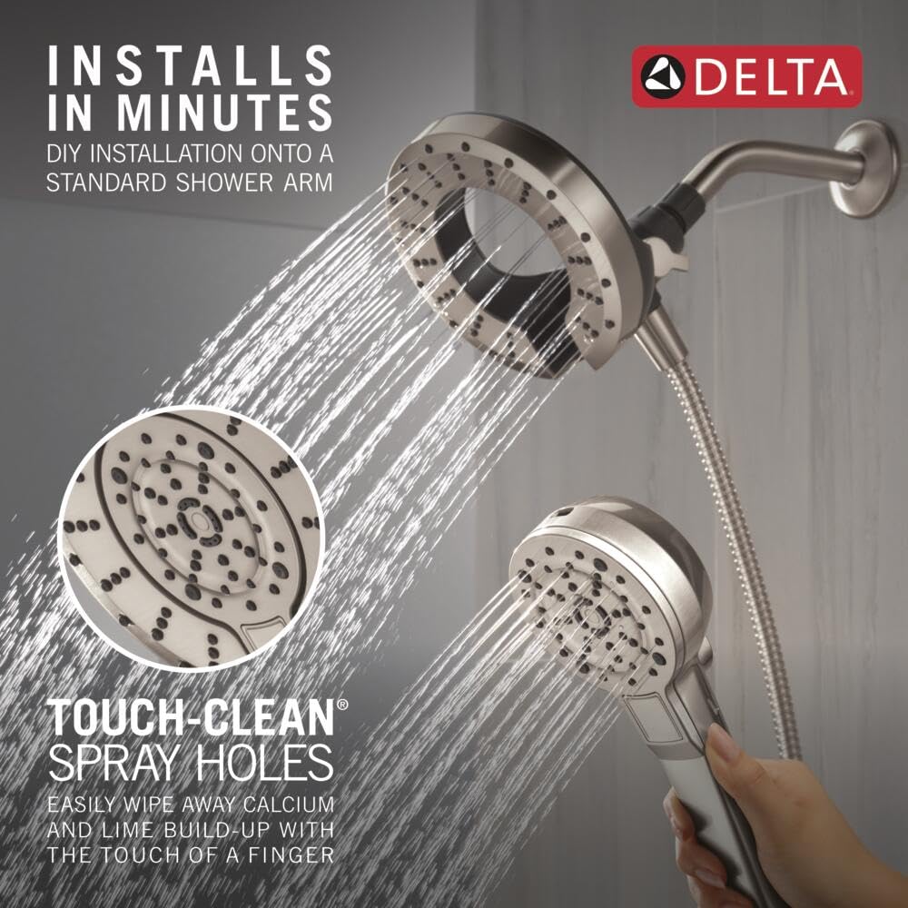 Delta In2ition 3-way diverter system enables separate or combined use
