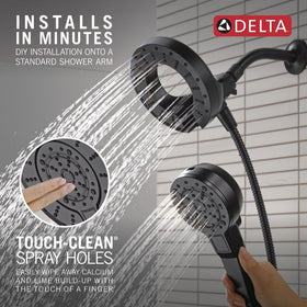 Delta In2ition WaterSense efficiency promotes saving water without sacrificing performance.