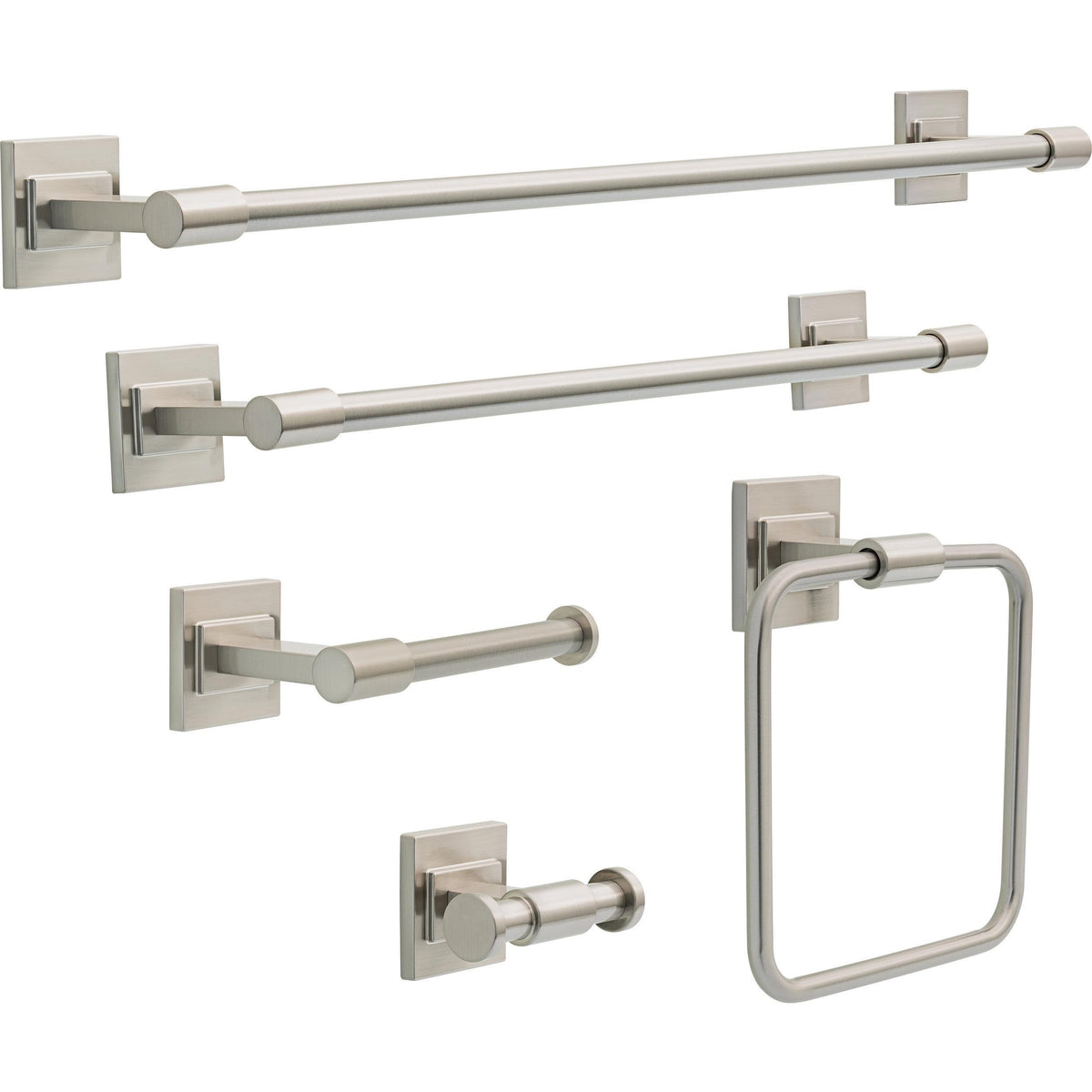 Delta McLaren euro single post design showing minimalist hardware for easy roll changes