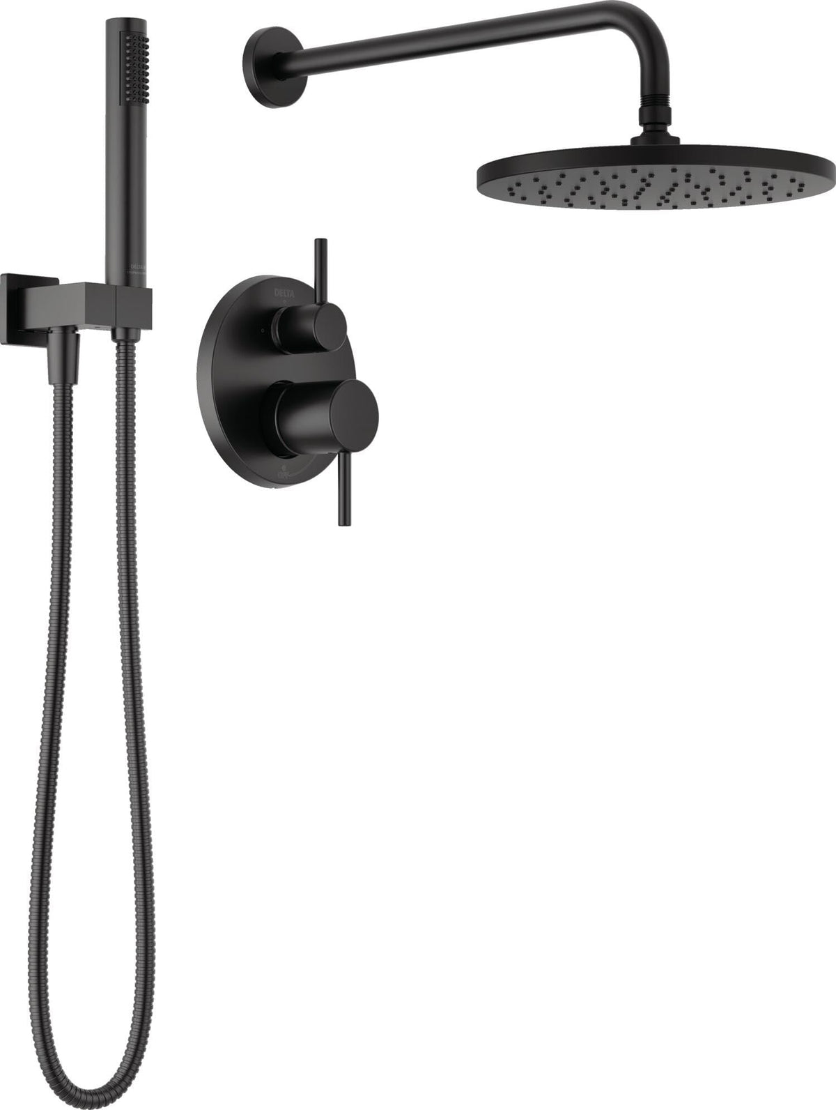Delta Modern 14 Series raincan shower head for spa-like rainfall.