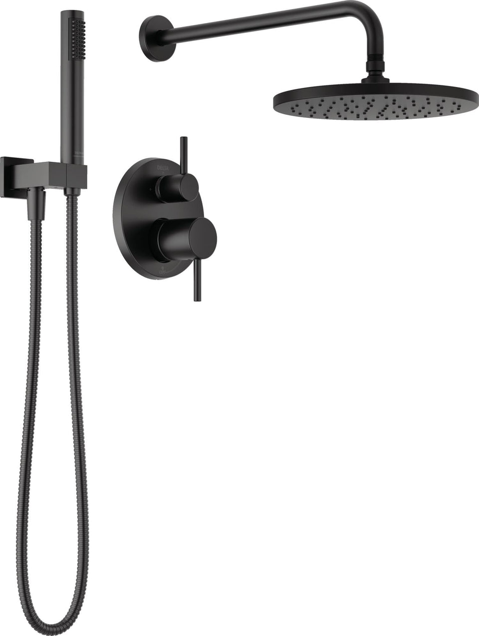 Delta Modern 14 Series raincan shower head for spa-like rainfall.