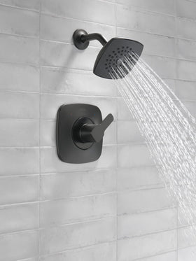 Delta Modern 14 Series matte black shower handle for precise control