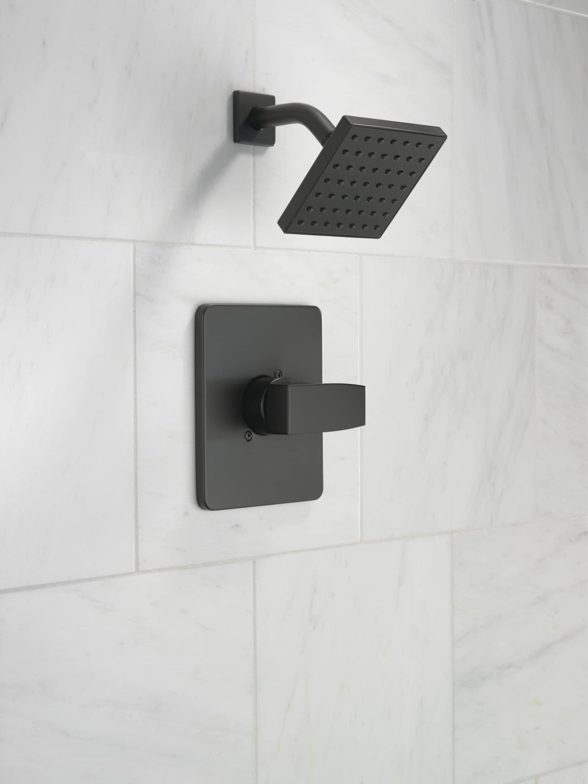 Delta Modern 14 Series matte black trim kit for a sleek upgrade