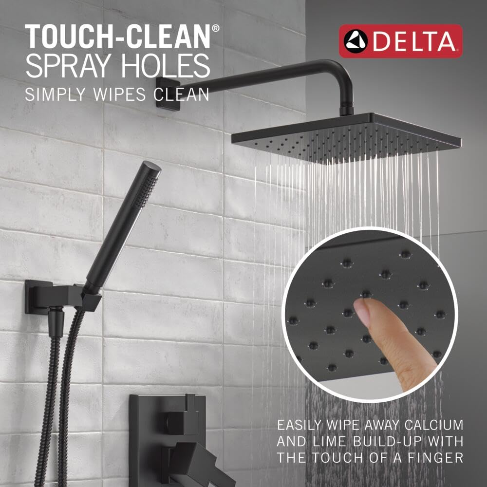 Delta Modern 14 wall elbow compatible with matte black system