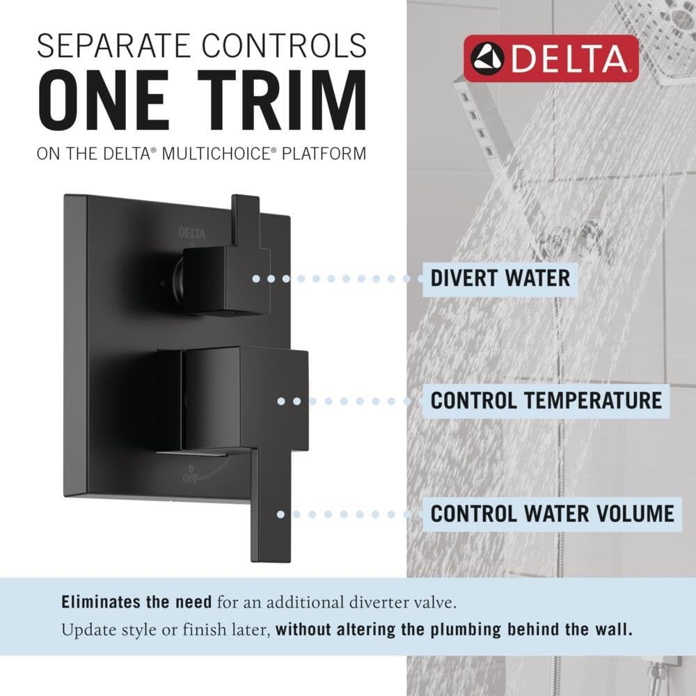 Delta Modern 14 wall-mounted handheld shower for versatile cleansing