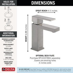 Delta faucet handle in smooth movement, highlighting user-friendly operation