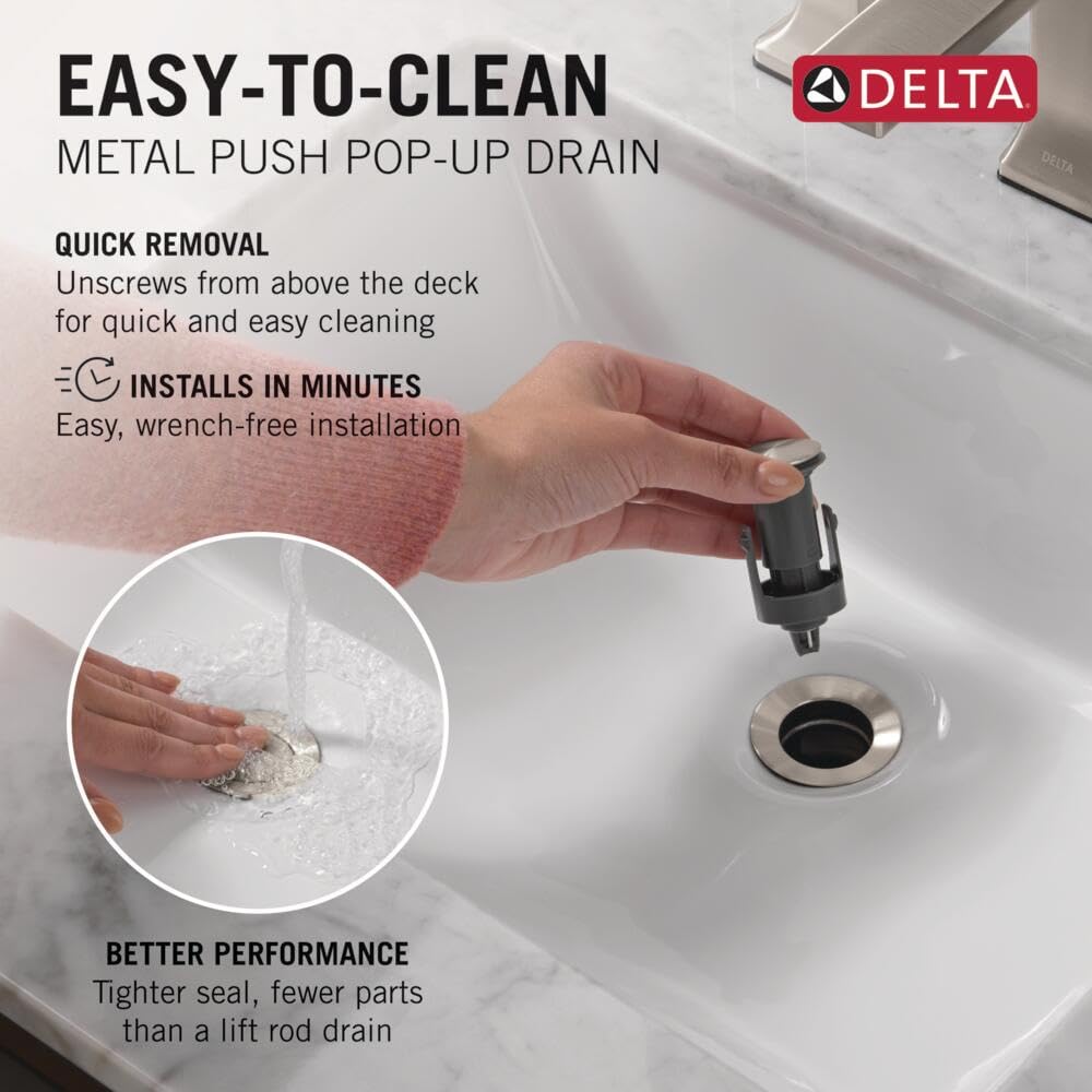 Warranty badge and certification context for Delta faucet durability