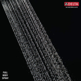 Delta Modern shower head only design fits minimalist showers.